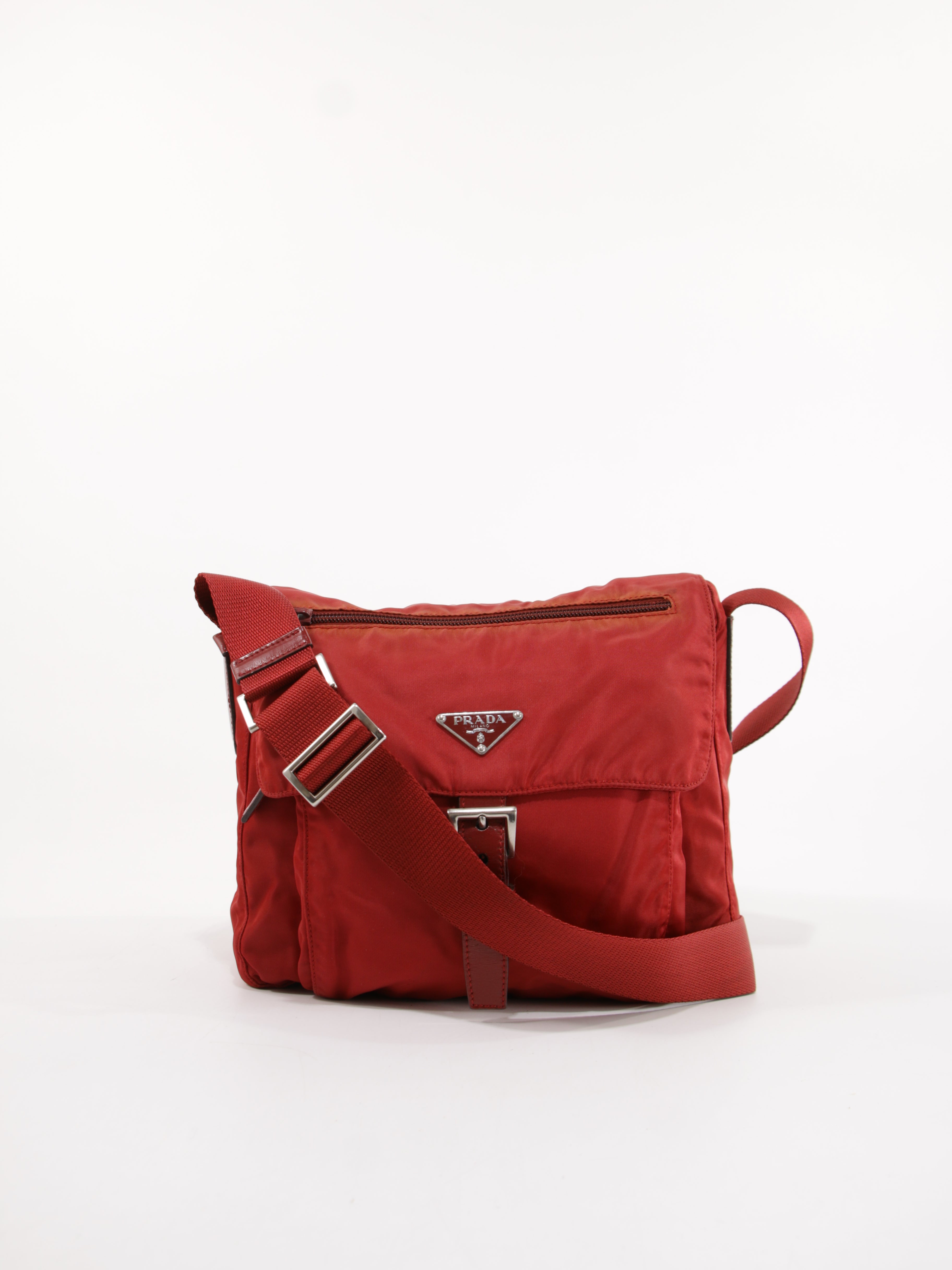 Prada Single Buckle Messenger