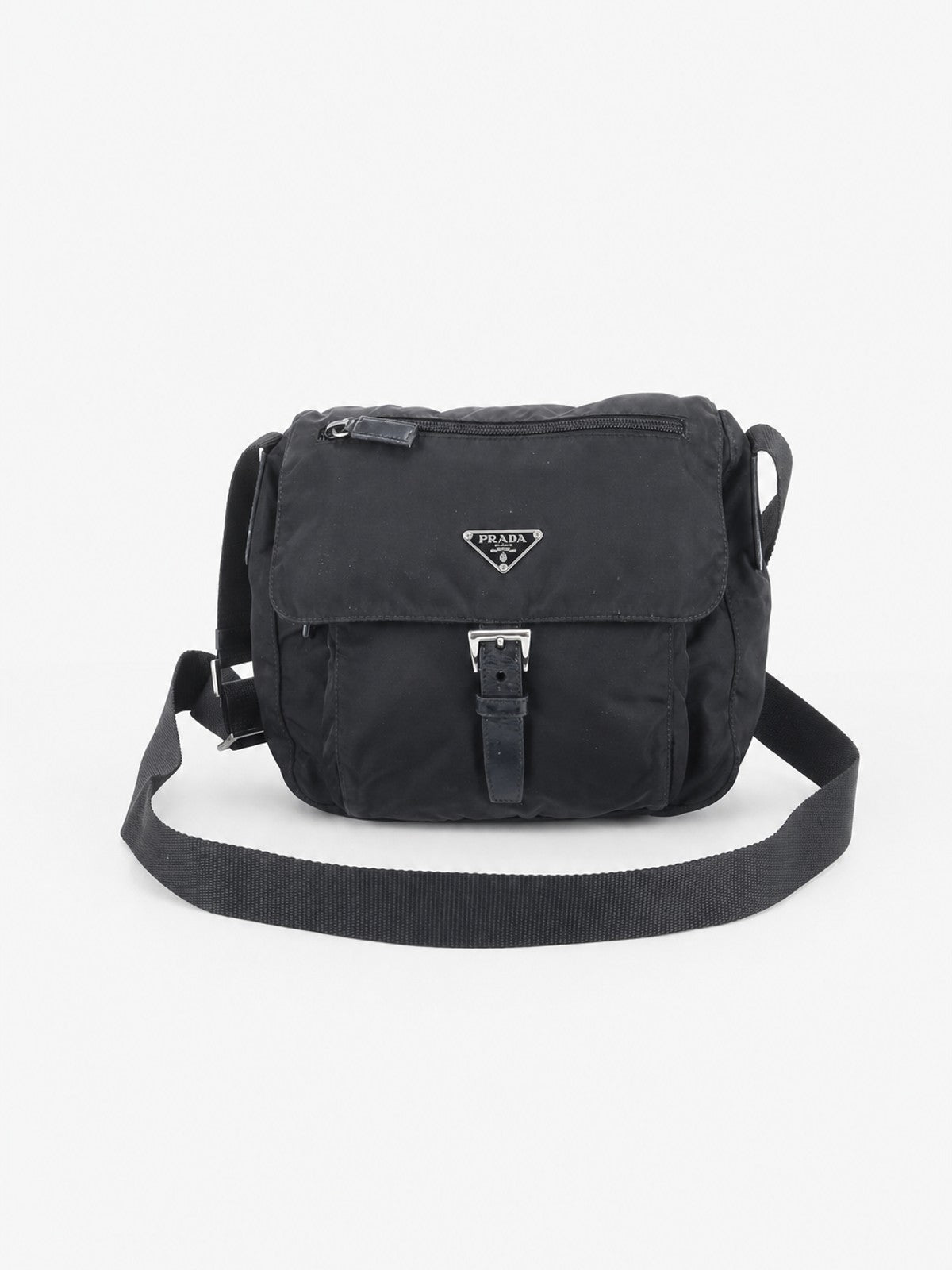 Prada Single Buckle Messenger