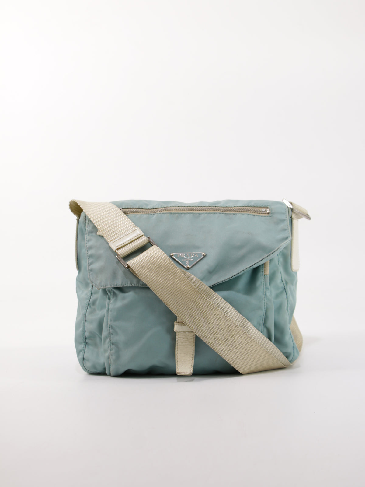 Prada Single Buckle Messenger