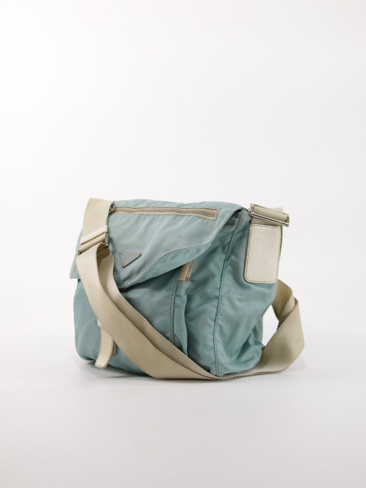 Prada Single Buckle Messenger