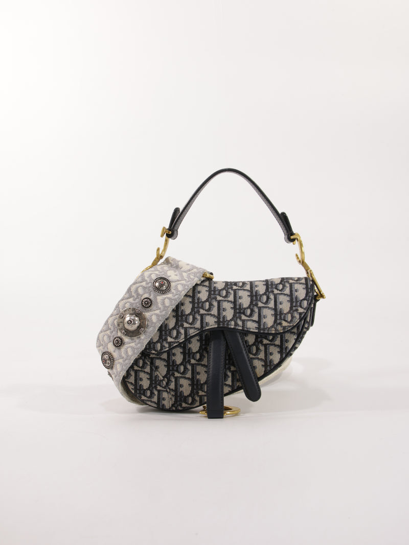 CHRISTIAN DIOR MINI SADDLE
