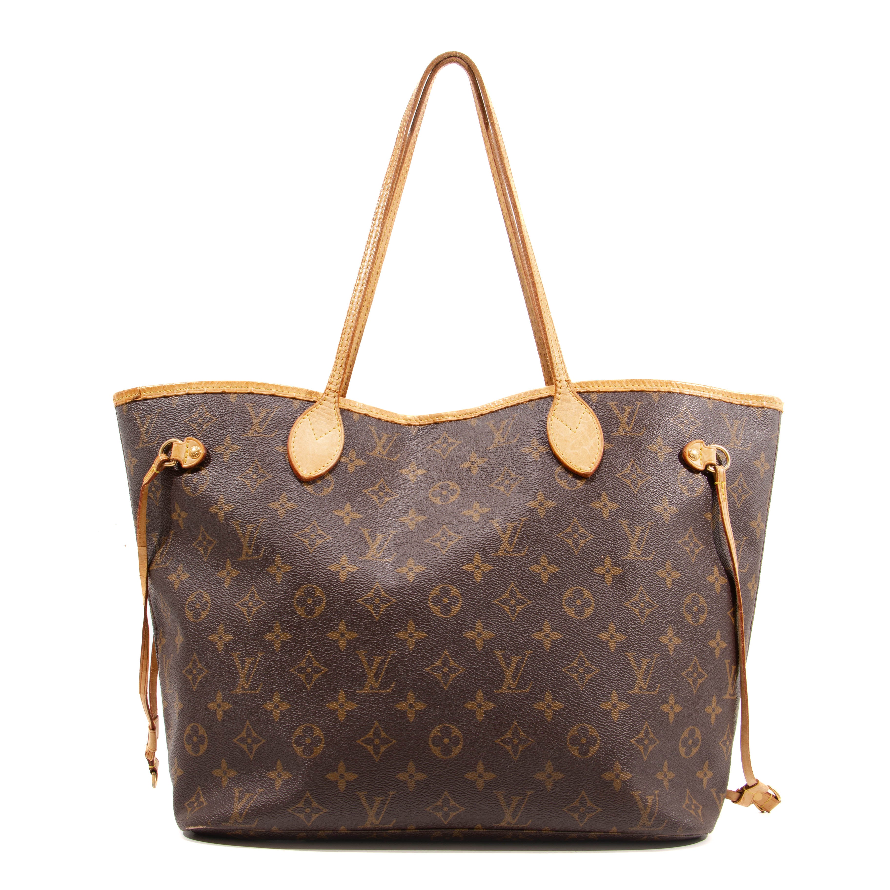 Brown Canvas Neverfull MM