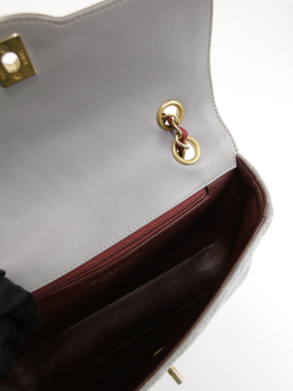 Two Tone Flap Bag