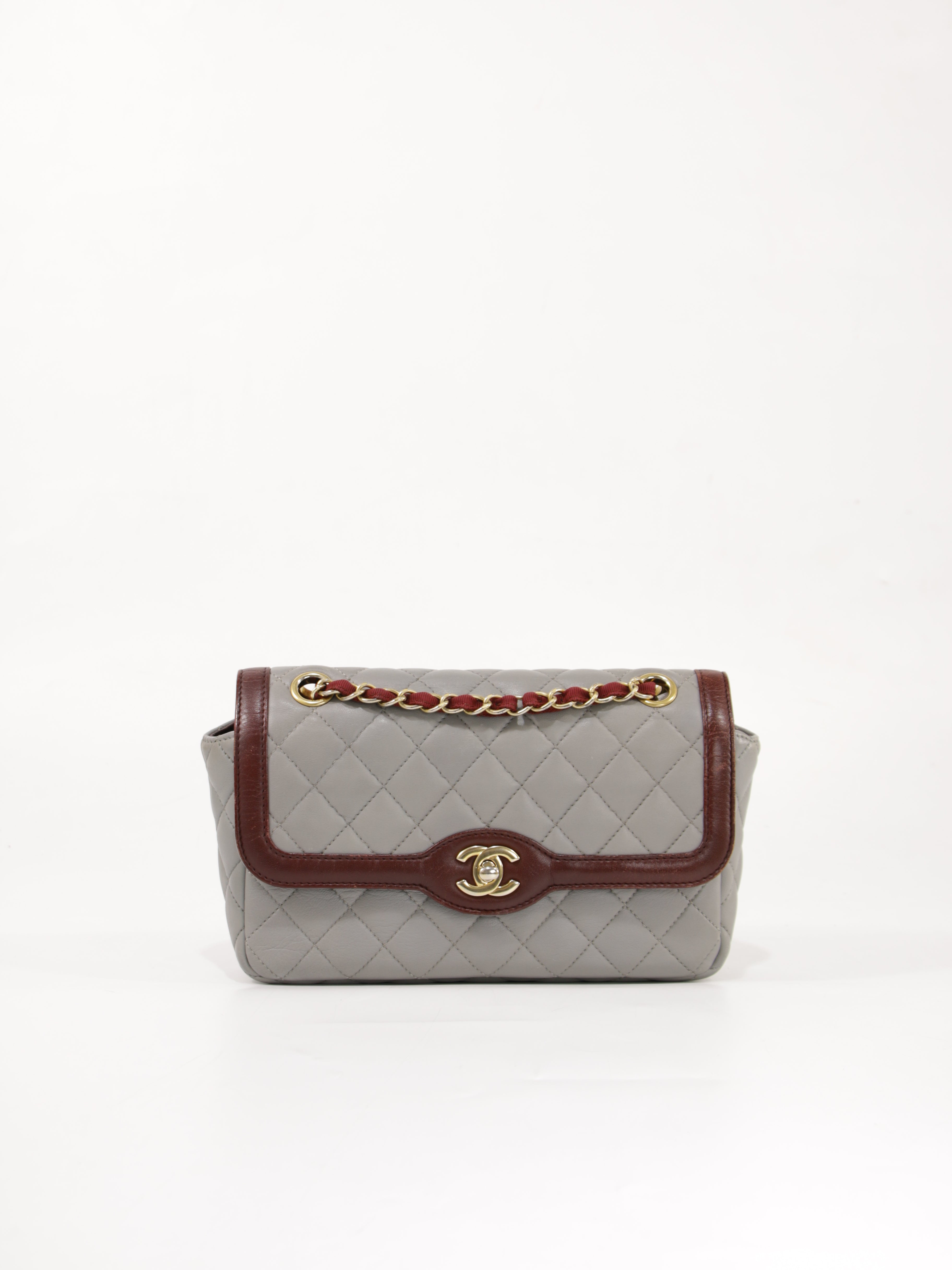 Two Tone Flap Bag