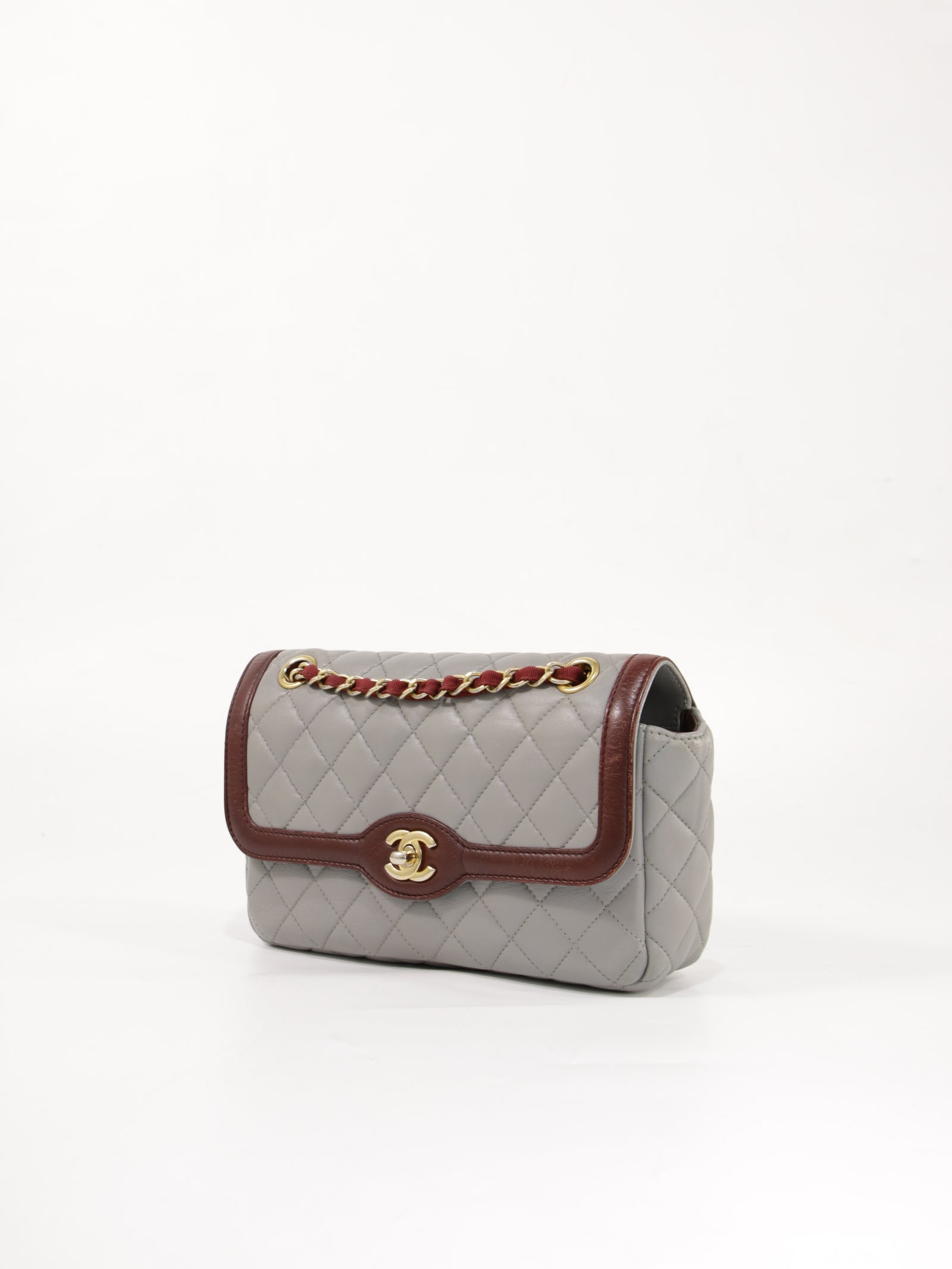 Two Tone Flap Bag