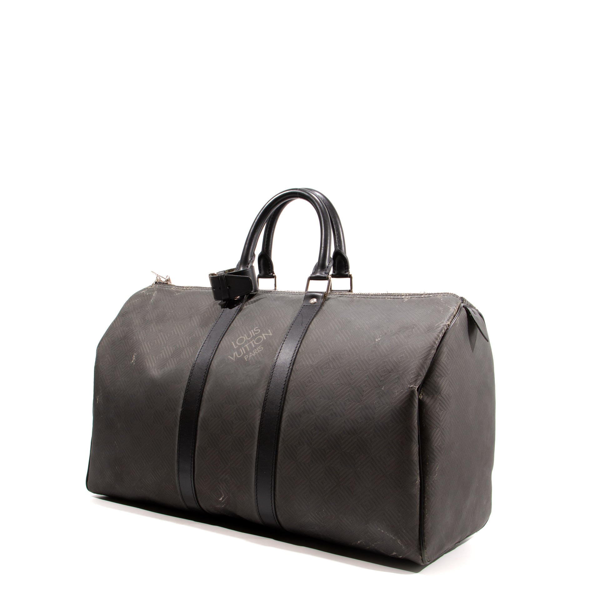 Black louis vuitton duffle bag online