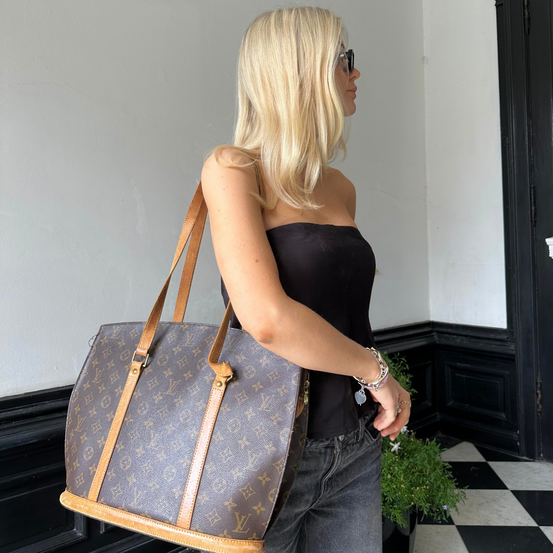 Louis Vuitton Babylone Brown Canvas