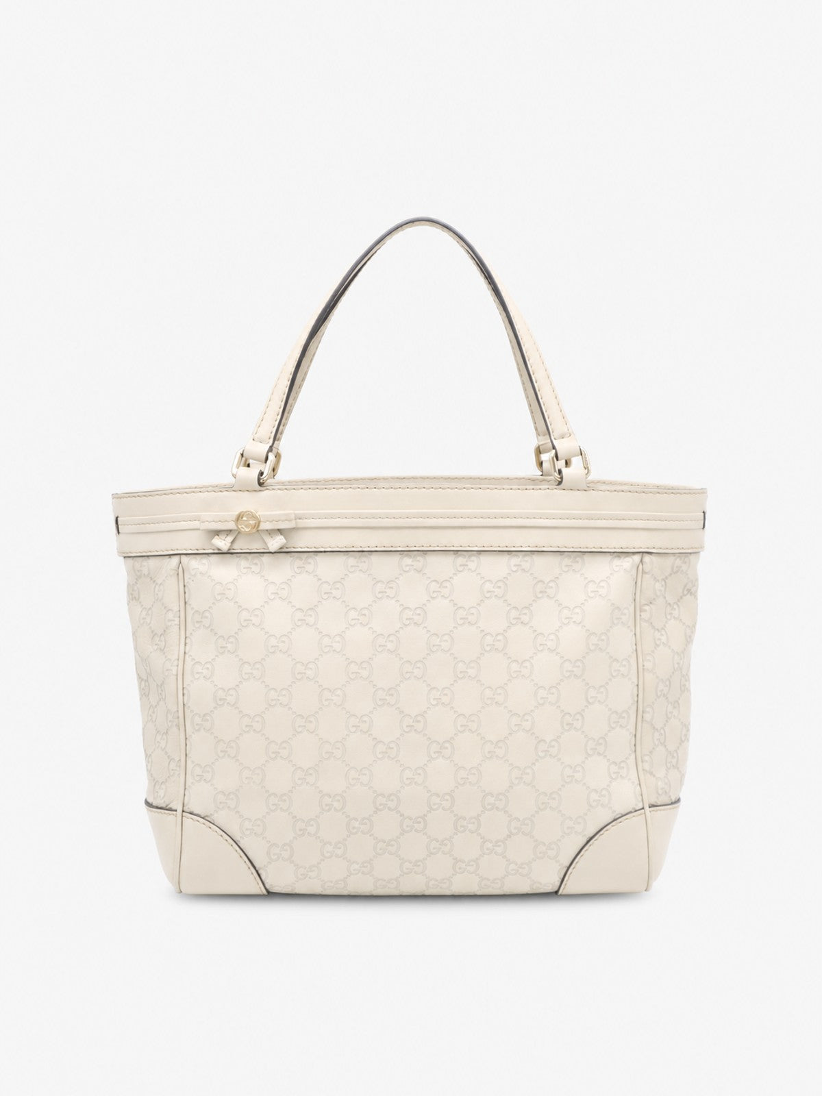 Gucci Mayfair Cream Leather