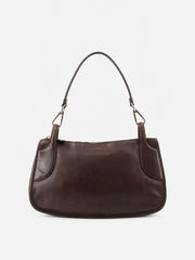 Prada Shoulder Bag Brown Leather