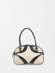 Prada Shoulder Bag Cream Leather