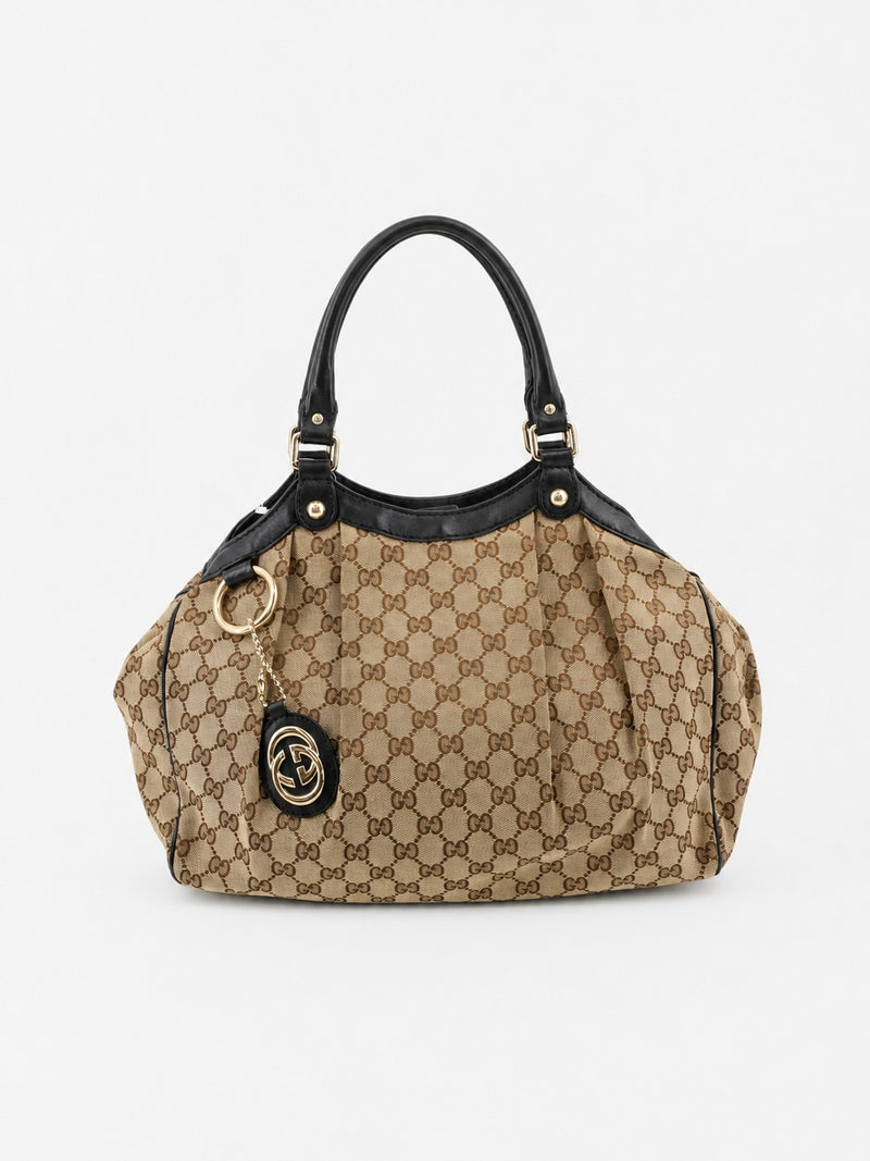 Gucci Sukey Brown Canvas