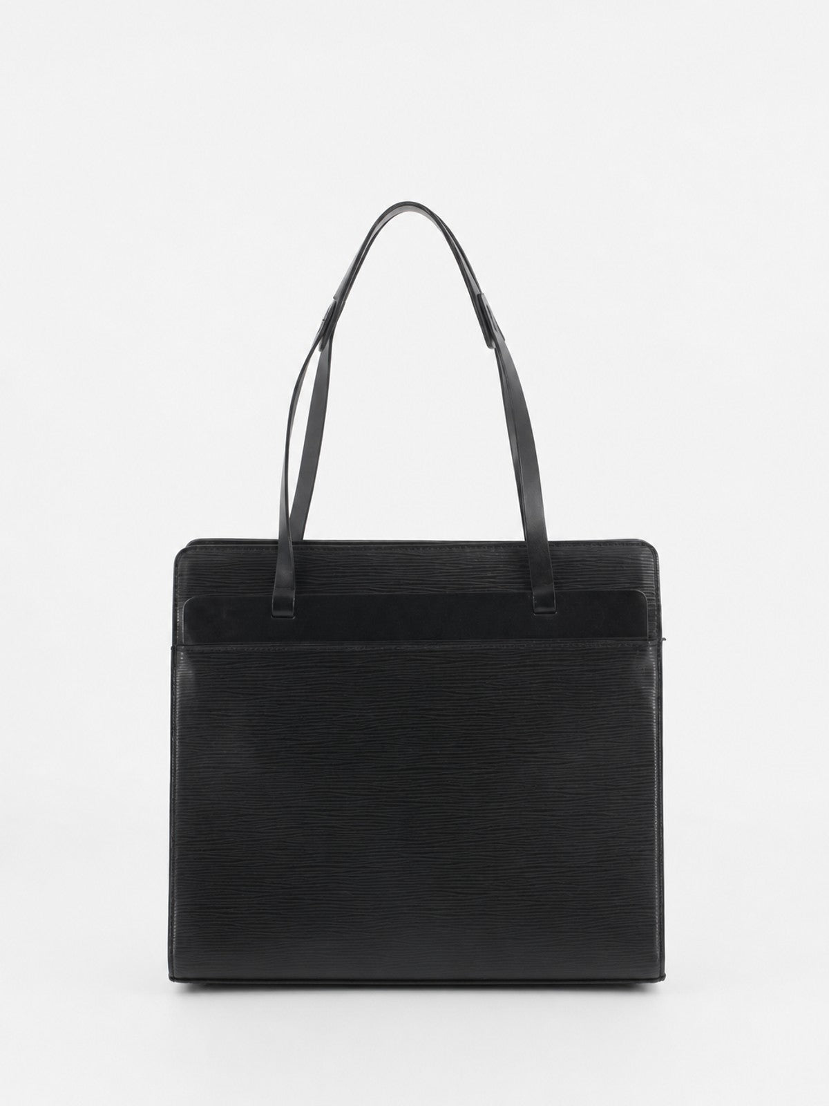 Louis Vuitton Shoulder Bag Black Epi leather