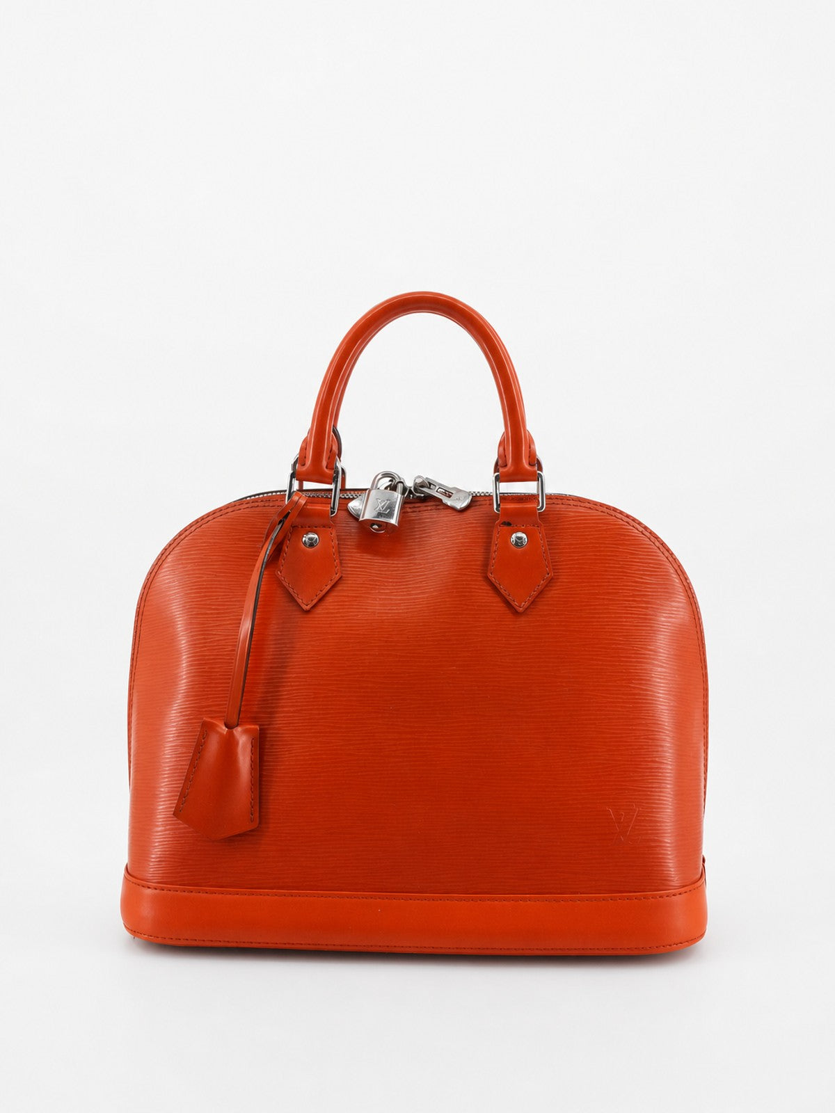 Louis Vuitton Alma PM Orange Epi leather