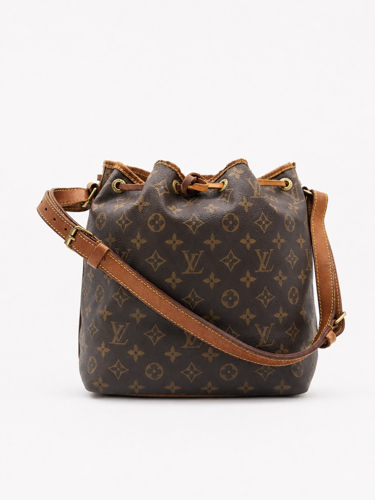 Louis Vuitton Petit Noé Brown Canvas