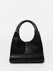 Gucci Medium Bardot Black Leather