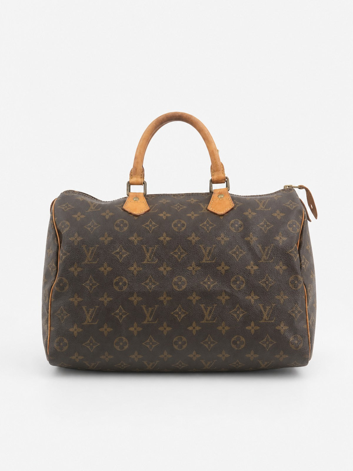 Louis Vuitton Speedy 35 Brown Canvas