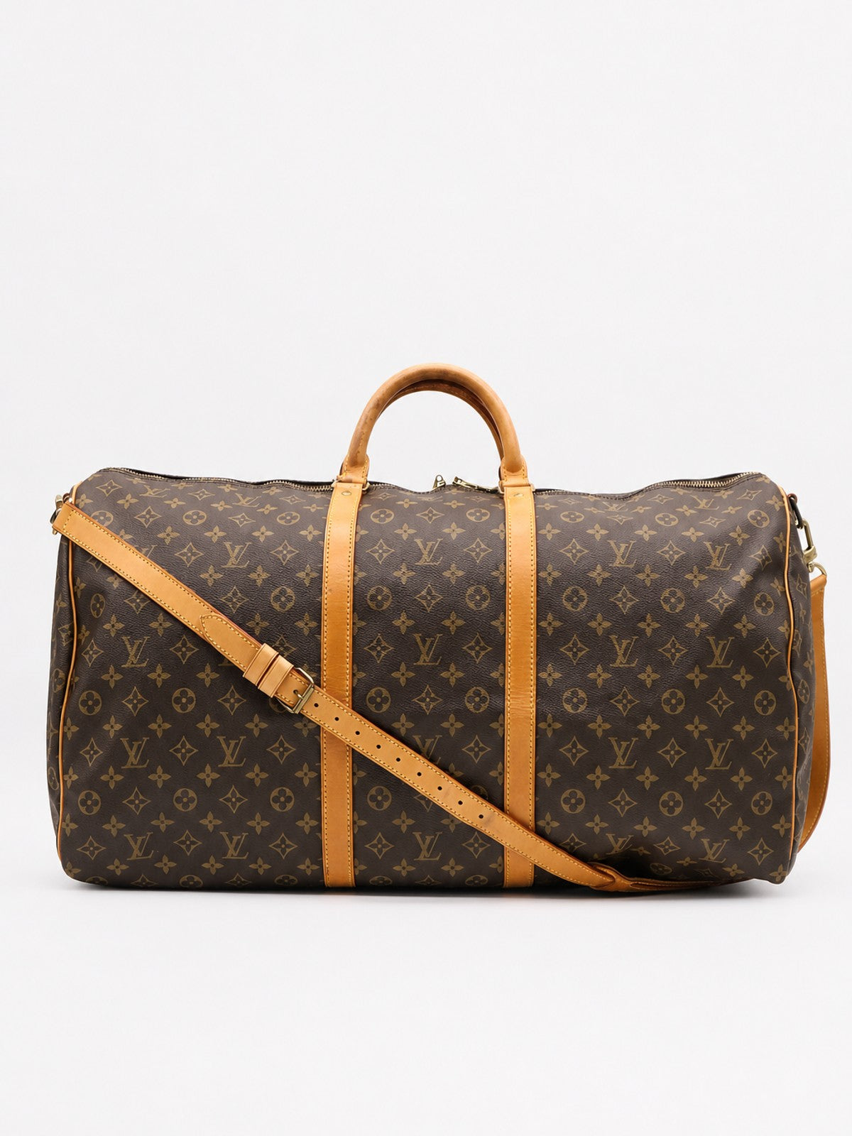 Louis Vuitton Keepall 60 Brown Canvas