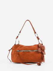 Miu Miu Shoulder Bag Orange Leather